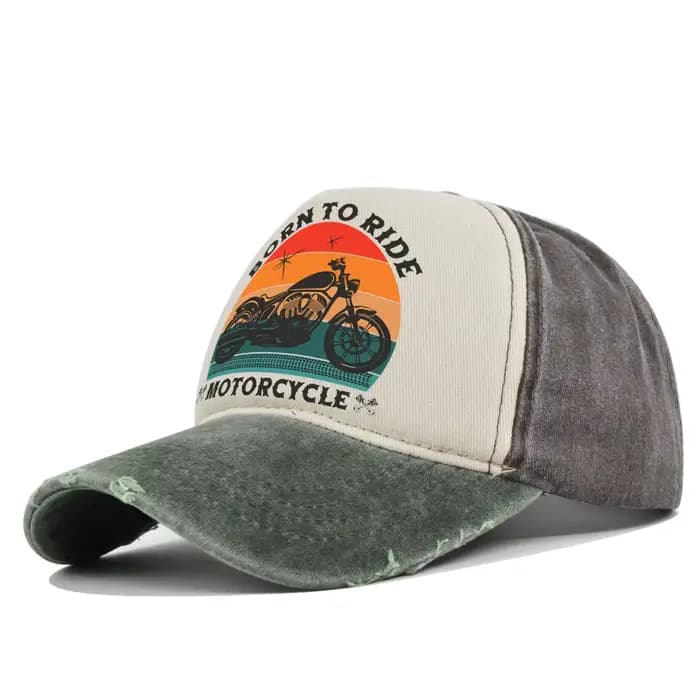 Casquettes pour hommes et femmes : Casquettes de baseball pour moto