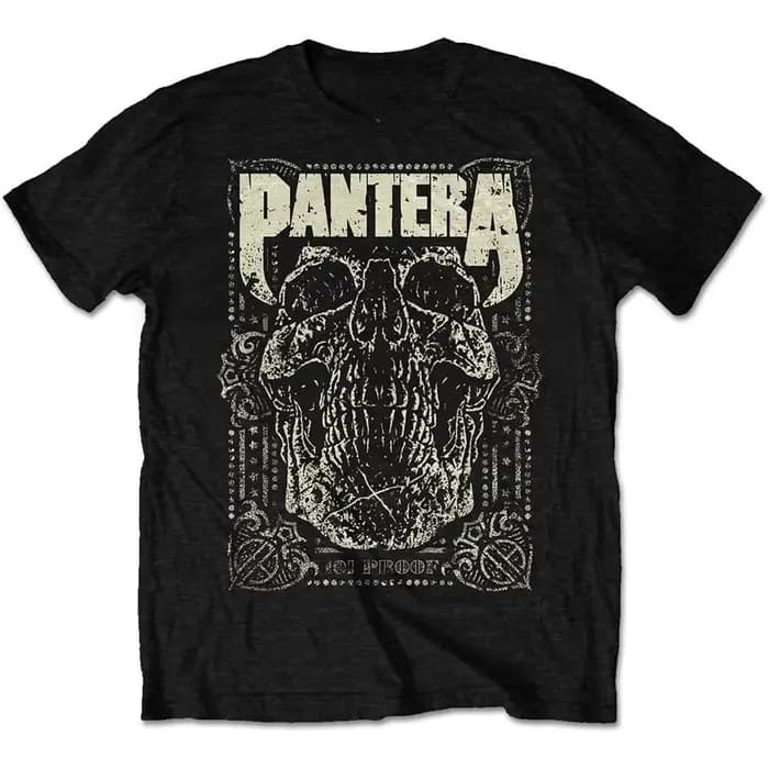 T-shirt en coton graphique Pantera unisexe