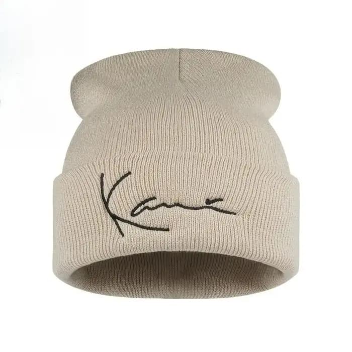 Karl Kani – chapeau tricoté avec lettres rétro brodées pour hommes et femmes