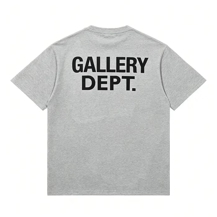 Gallery Dept. T-shirt à manches courtes en pur coton imprimé lettres