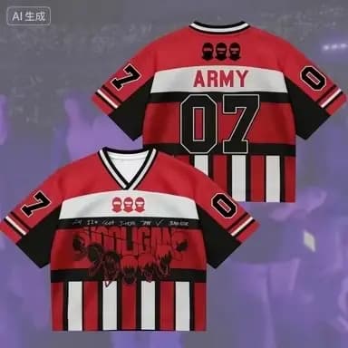 ARMY 2026 # T-shirt unisexe à manches courtes 07 Hooligan