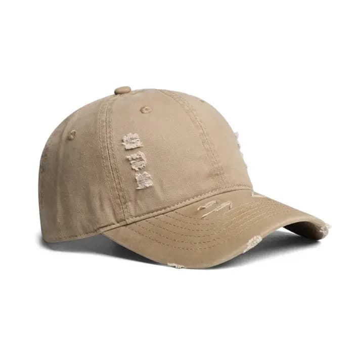 Casquette de baseball vintage délavée avec logo personnalisé