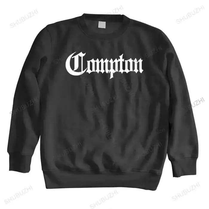 Sweat à capuche col rond pour homme Compton California GOTHIC Eazy E NWA Dr Dre Rechte Outta