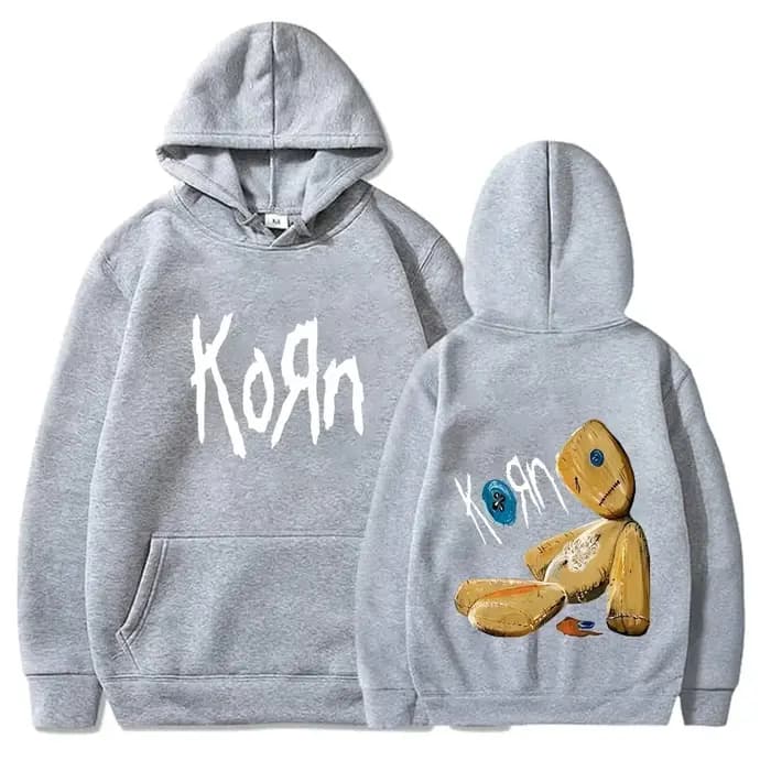 2025 Korn Rock Band sweats à capuche printemps automne pull hommes mode imprimé sweat