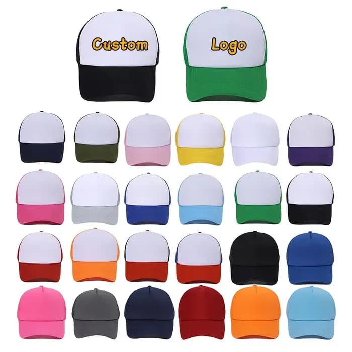 Casquettes de Baseball en maille avec Logo personnalisé pour hommes et femmes