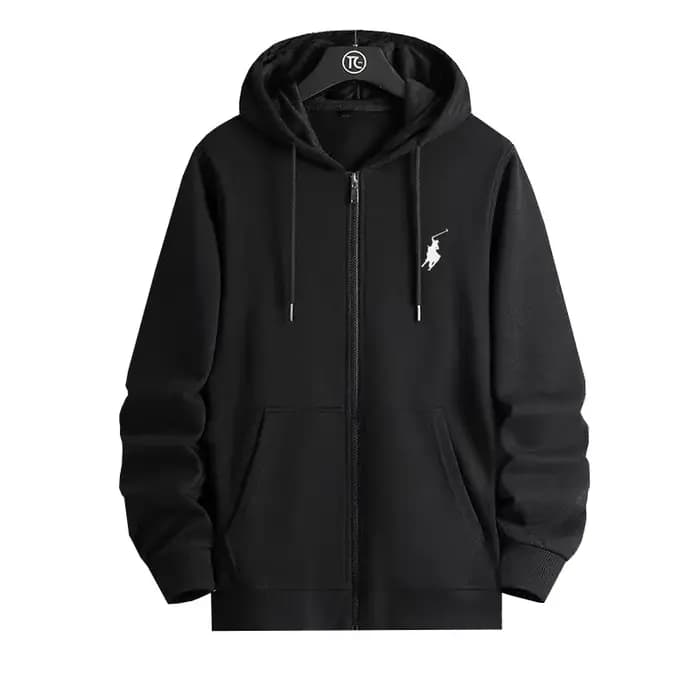 Ensemble de sweat-shirt pour homme RL avec logo brodé et fermeture éclair
