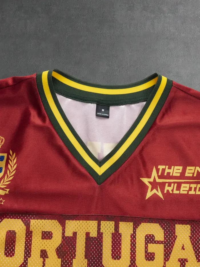 Maillot de football streetwear pour hommes