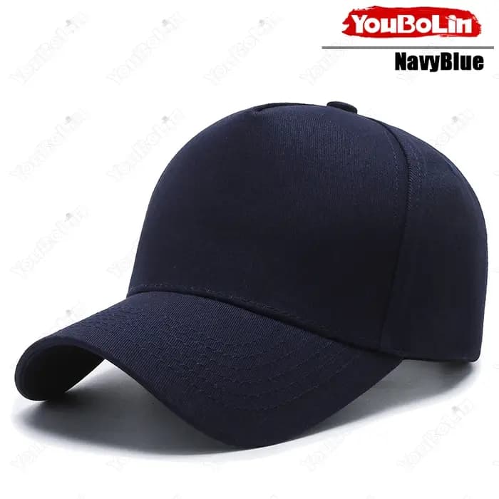 Casquette de baseball de haute qualité en coton uni