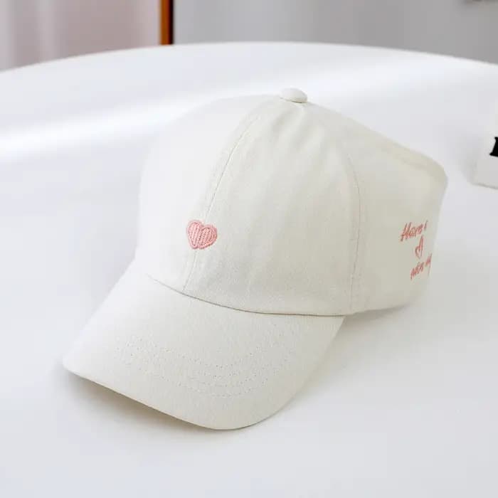 Casquette de baseball à visière ouverte pour femme