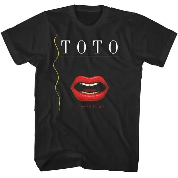 TOTO BAND chemise Isolation Album Merch t-shirts graphiques été hommes et femmes T-shirt ample et respirant haut