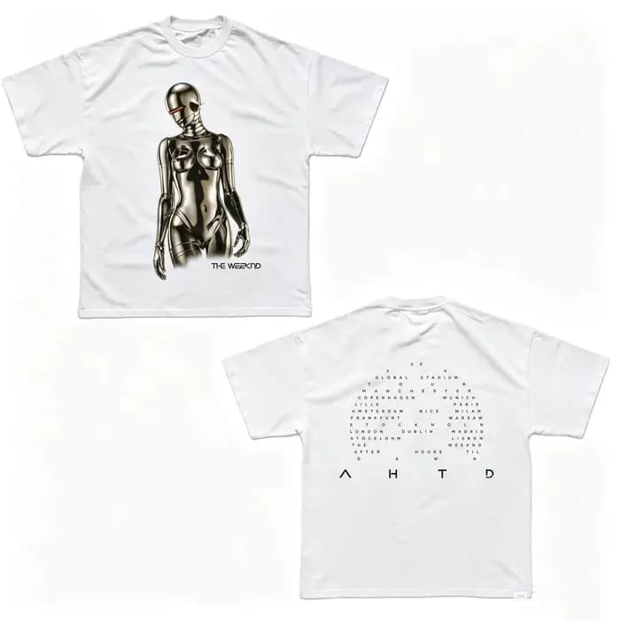 T-shirt The Weeknd After Hours Til Dawn AHTD TOUR pour hommes et femmes