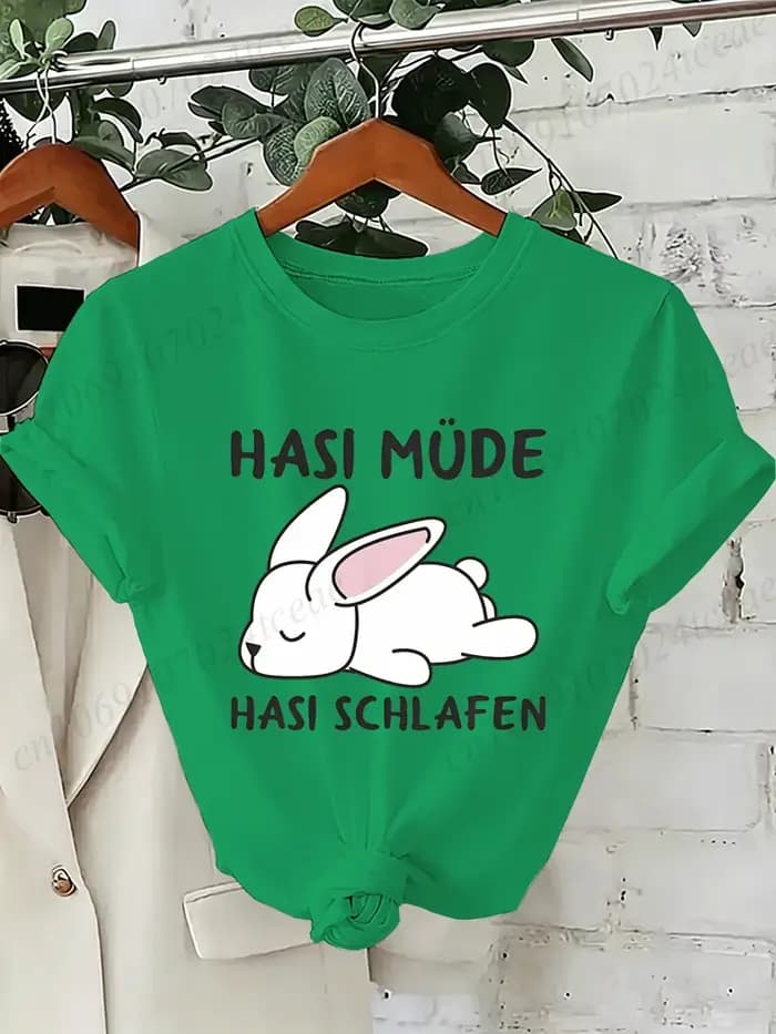 T-shirts « Bunny Is Tired » – T-shirt graphique « Lazy