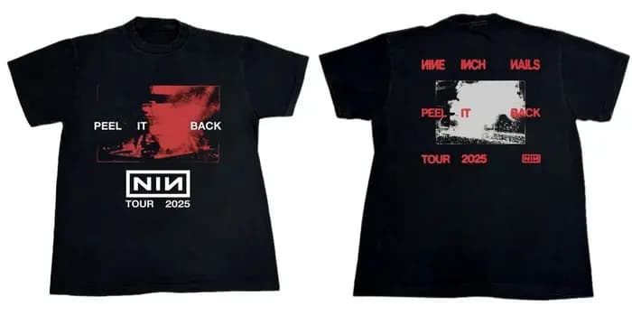 Nouveauté été T-shirts Nine Inch Nails pour Hommes et Femmes