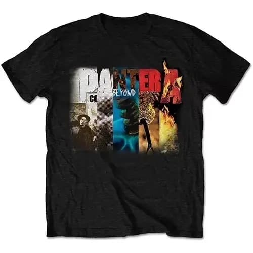 T-shirt en coton graphique Pantera unisexe