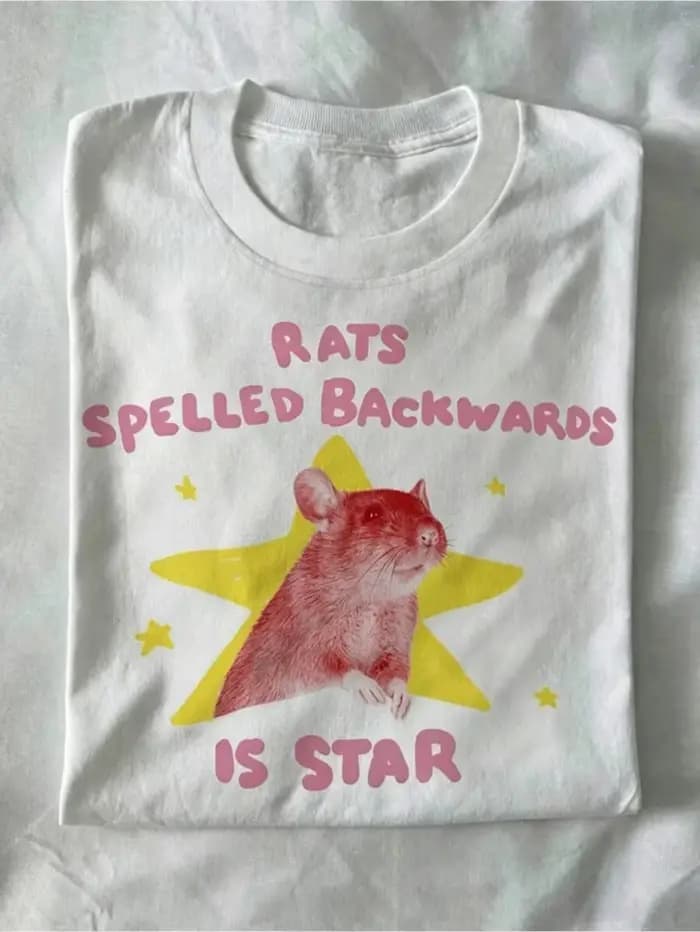 T-shirt imprimé Rats Is Star