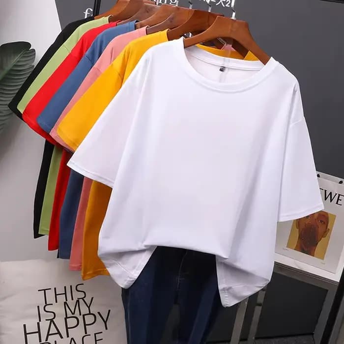 T-shirt surdimensionné pour homme 100% coton - Respirant