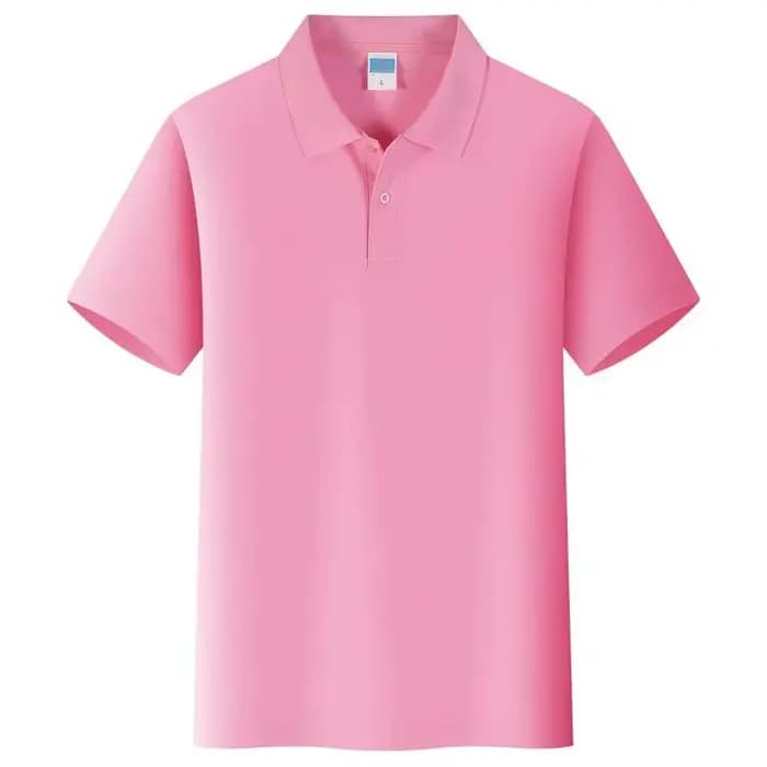 Polo à revers unicolore coloré style streetwear sportif pour hommes et femmes