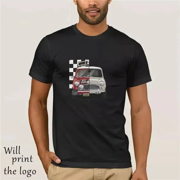 T-Shirt imprimé décontracté pour hommes, 100% coton, populaire, Mini Rallycar, Mini Cooper, classiqu