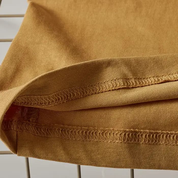 T-shirt à Manches Courtes en Coton pour Homme