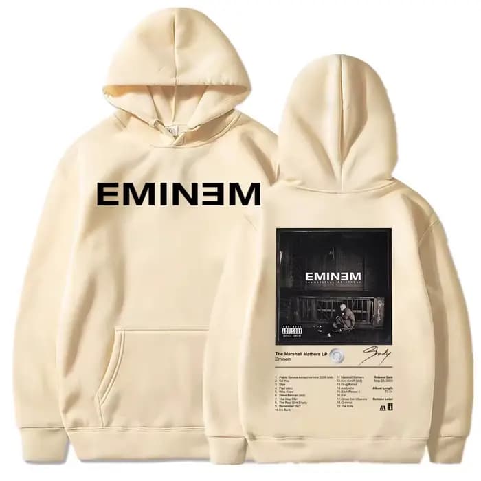 Eminem Merch Rap musique sweat à capuche hommes femmes Album graphique imprimé Streetwear unisexe chaud hiver
