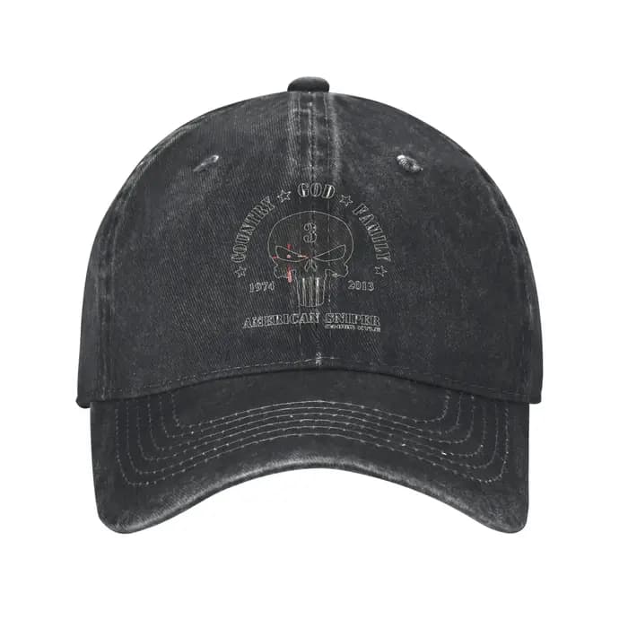 Casquette de Baseball Vintage Chris Kyle American Sniper Tribute pour hommes et femmes