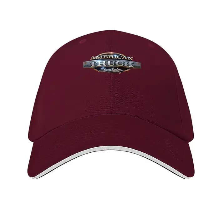 Casquette de baseball classique avec logo American Truck Simulator 2026