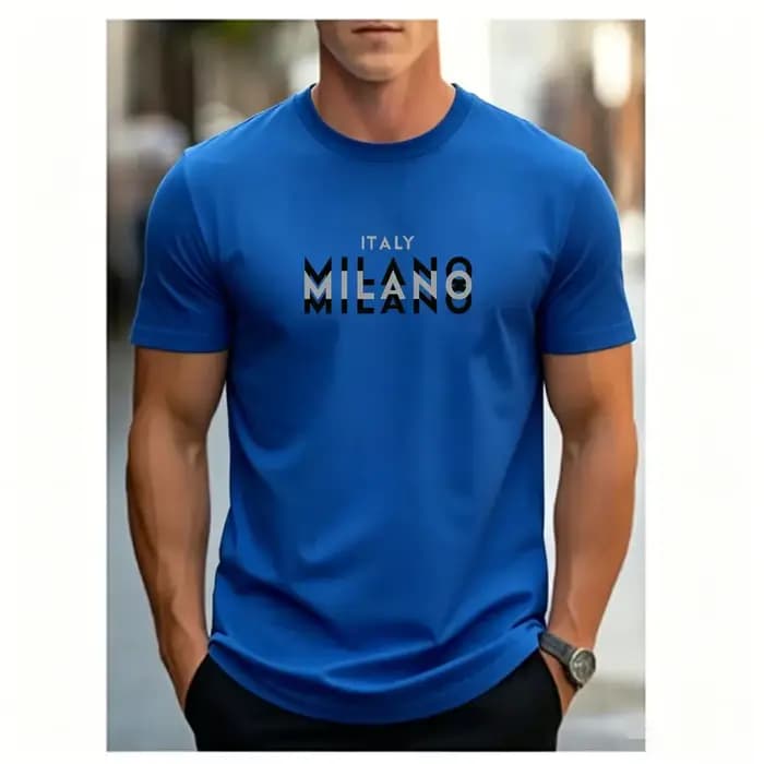 T-shirt décontracté pour homme d'été