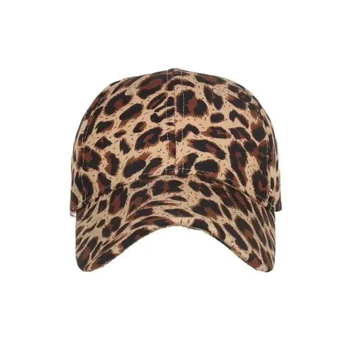 Casquette de Baseball léopard pour femmes et hommes