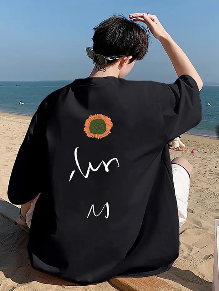 T-shirt d'été pour homme à manches courtes