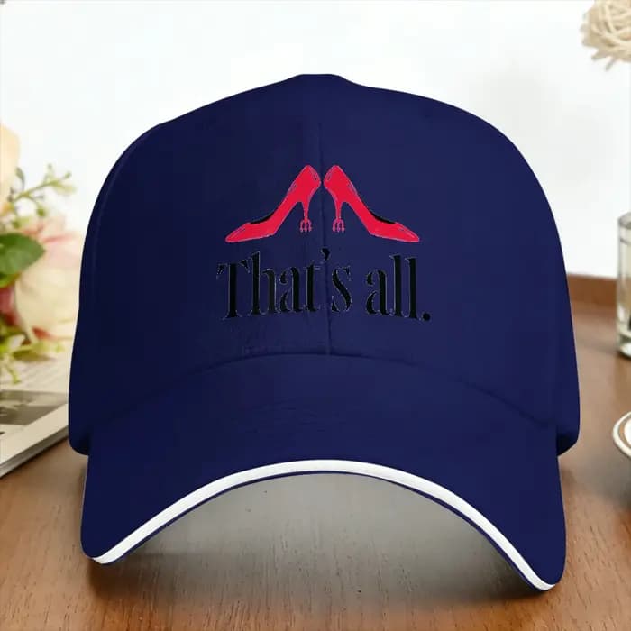 The Devil Wears Pradad Casquette de baseball rouge à talon haut Trident Miranda
