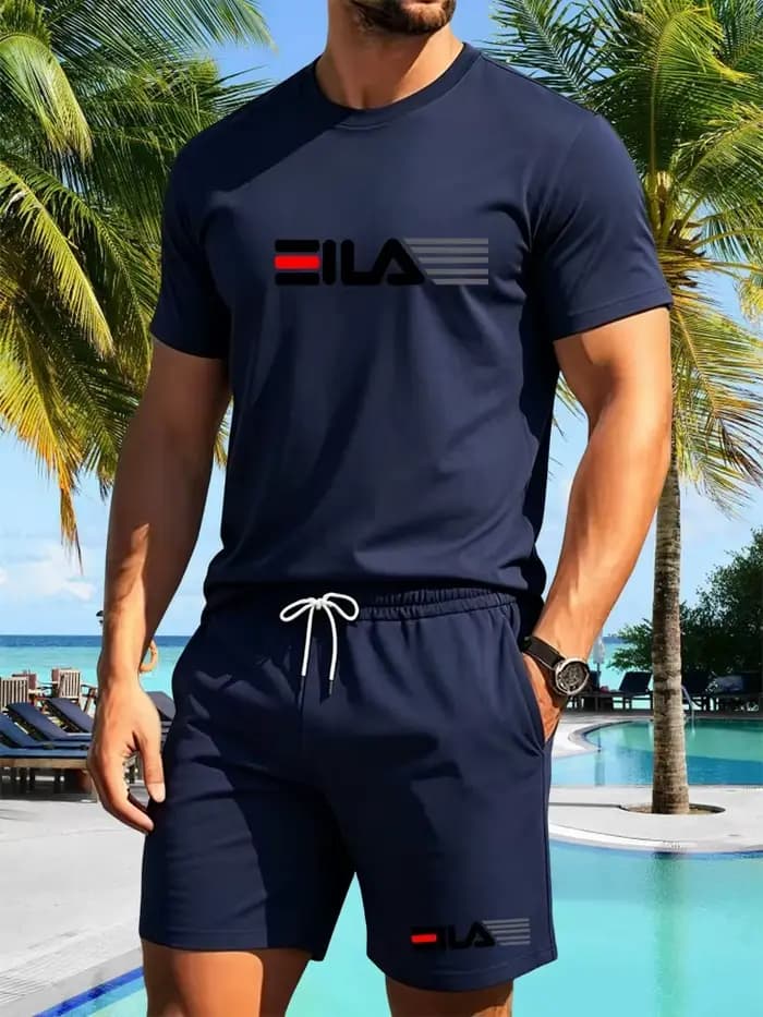 Nouvel ensemble de t-shirts à manches courtes pour hommes
