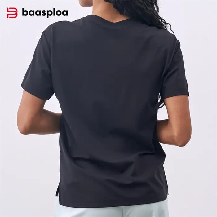 Baasploa T-shirt de sport pour femme