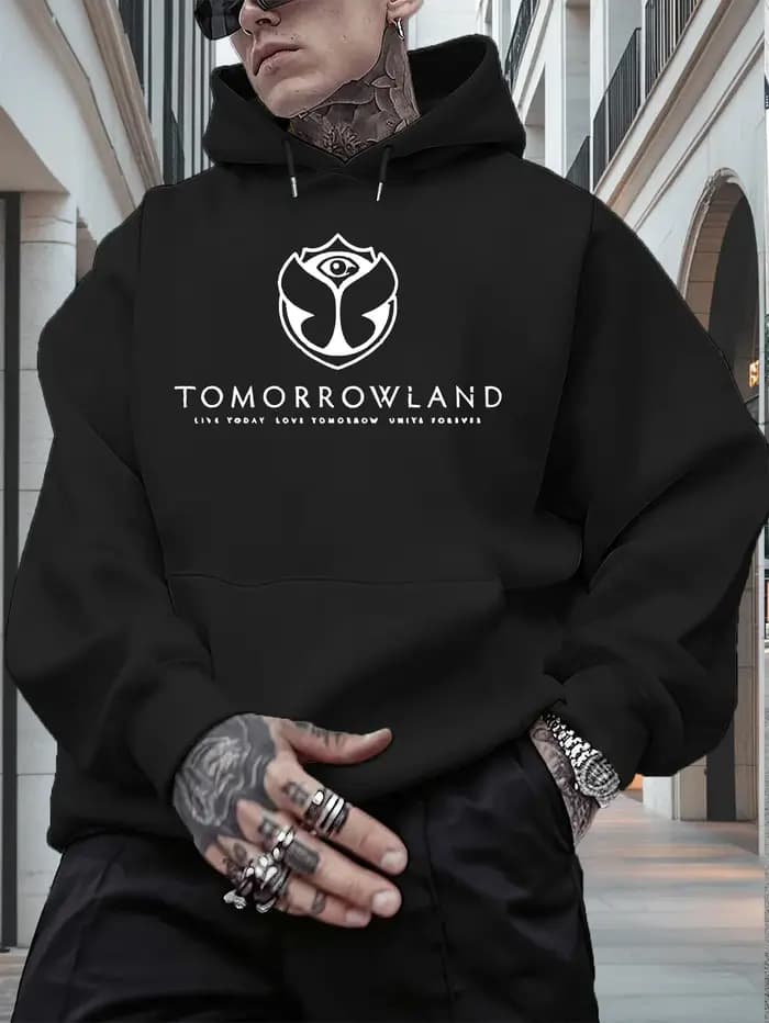 Sweat-shirt à capuche pour homme - Pull décontracté