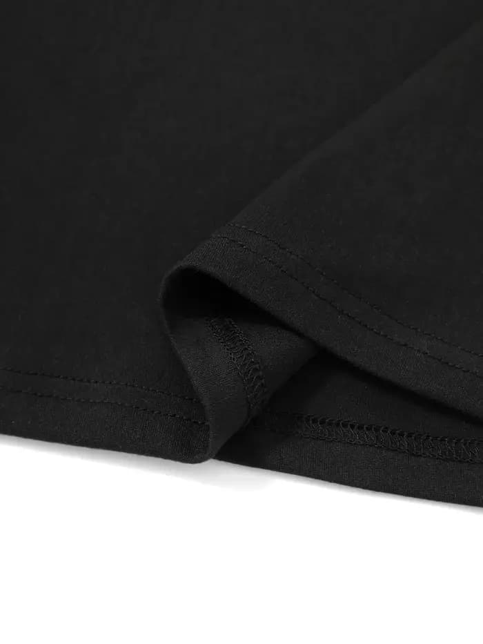 T-shirt à manches courtes pour femme avec impression de lettres espagnoles « CUANDO TU OPINIÓN SEA UNA CROQUETA ME LA