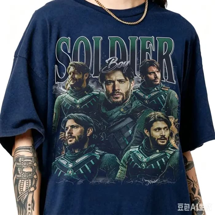 T-shirt vintage The Boys Soldier Boy des années 90