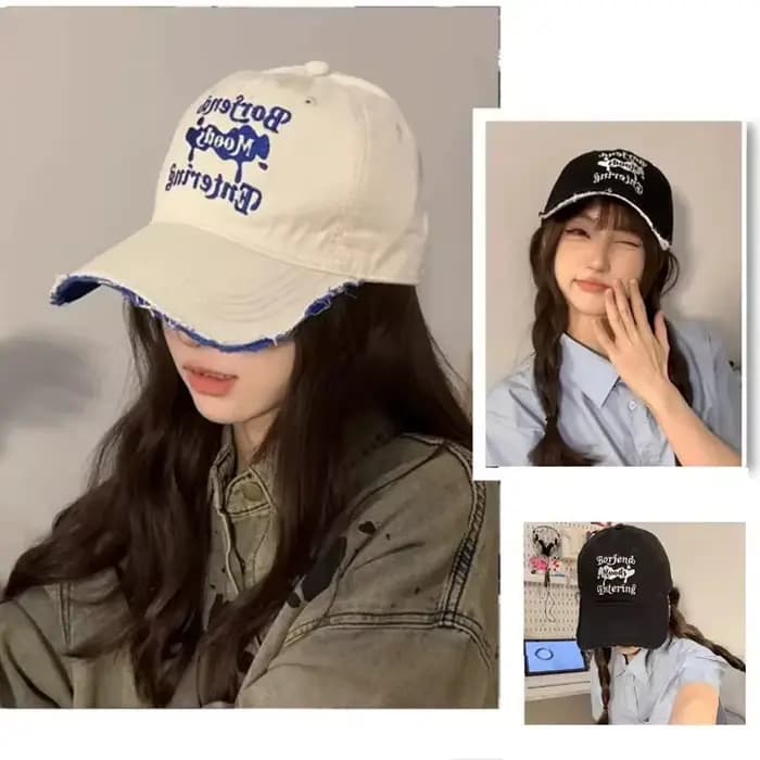 Casquette de Baseball de rue avec lettres Punk brodées pour hommes et femmes