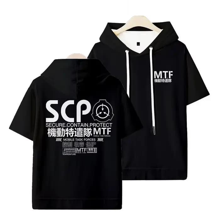 T-shirt à capuche imprimé en 3D de la Fondation SCP