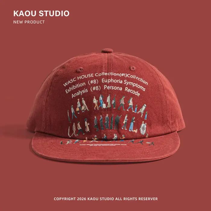 Casquette de baseball rétro américaine pour hommes et femmes, visière plate, chapeau de soleil polyv