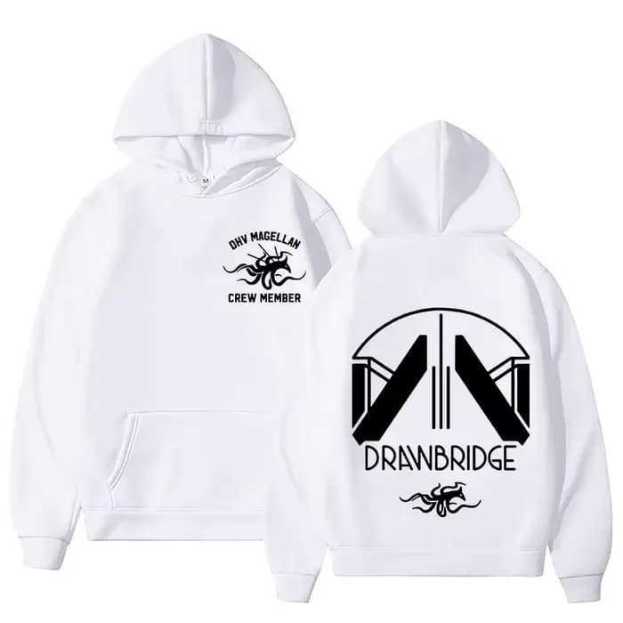 DHV MAGELLAN Crew Member Hoodie Game DEATH STRANDING 2 on The Beach Pullover Fashion Design unisexe Impression graphique Sweat-shirts