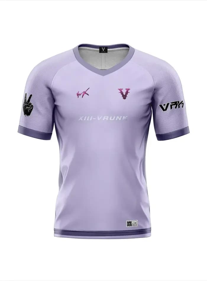 VRK Summer T-shirt à manches courtes et col rond pour homme