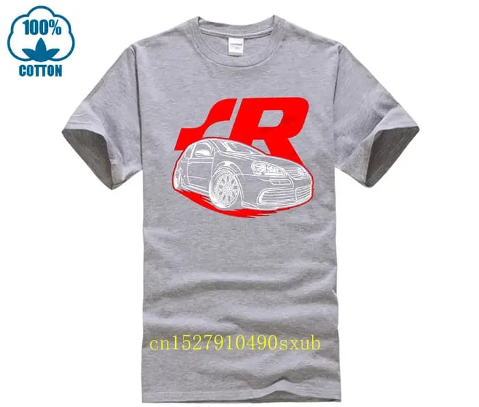 Golf MK5 R32 t-shirt hommes haute qualité col rond cool homme T-shirt