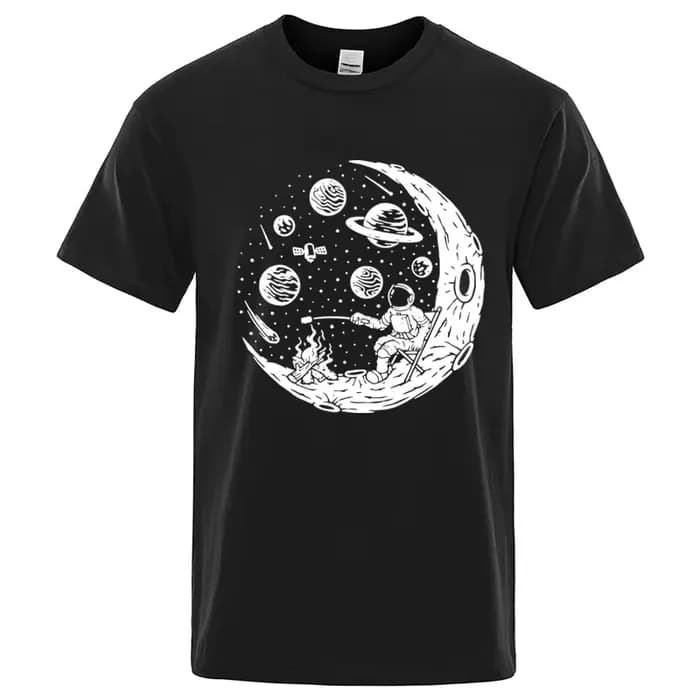 T-shirt pour homme en coton mélangé de haute qualité