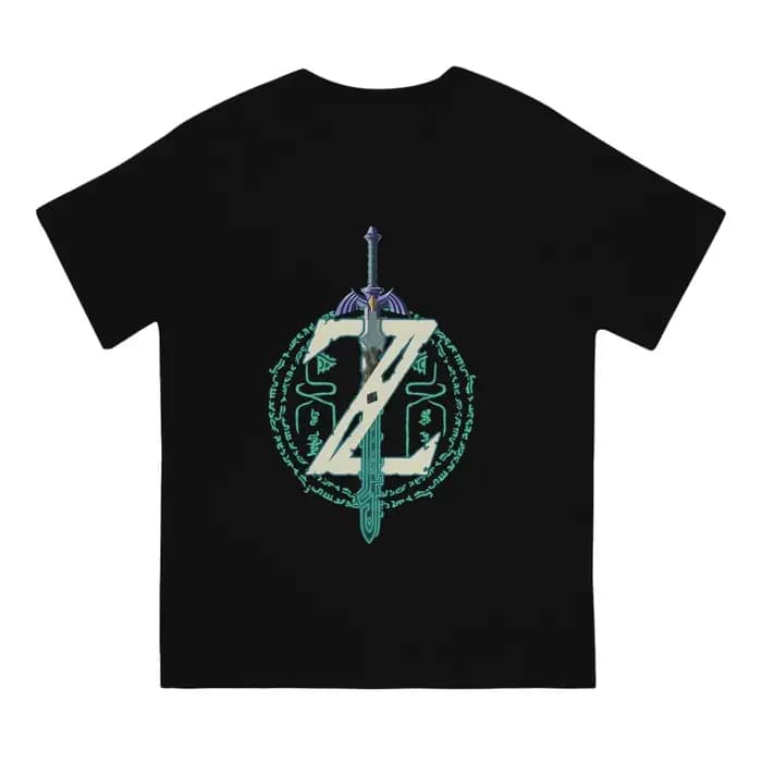 T-Shirt à Manches Courtes et Col Ras du Cou pour Homme