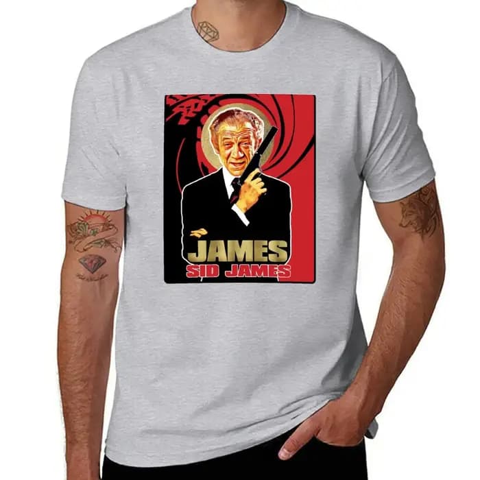 T-shirt graphique en coton pour hommes