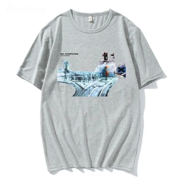 Radiohead-T-shirt Hip Hop pour hommes et femmes