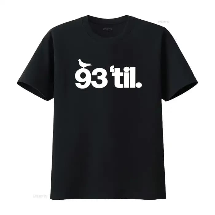 T-shirt '93 'Til Infinity' Del Souls Of Mischief Hiero Bay Area Hip Hop, design classique imprimé, v