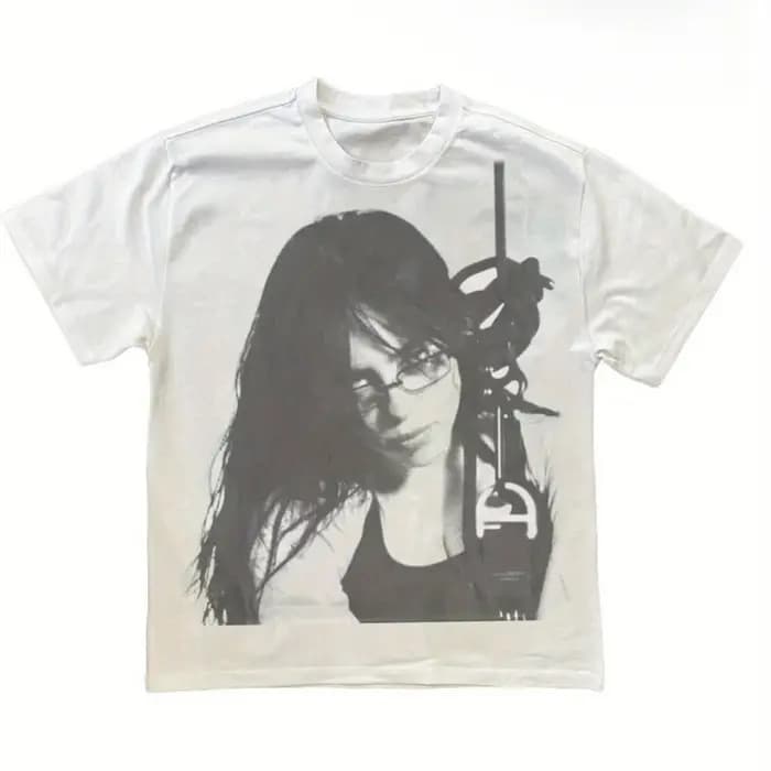 T-shirt graphique rétro Billie E pour homme