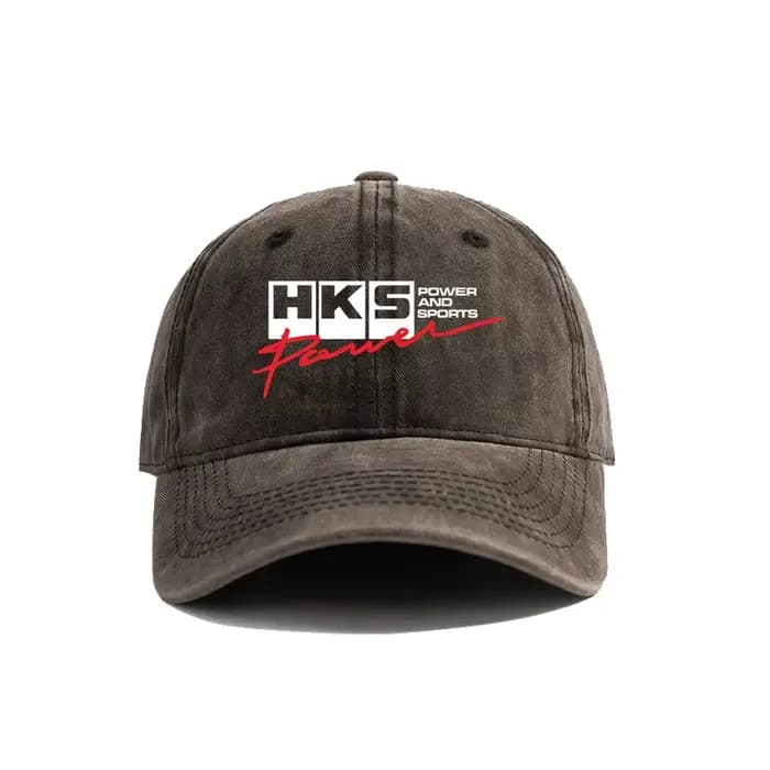 HKS Power and Sports casquette de Baseball en détresse chapeaux casquette hommes rétro en plein air été réglable papa chapeau MZ-561