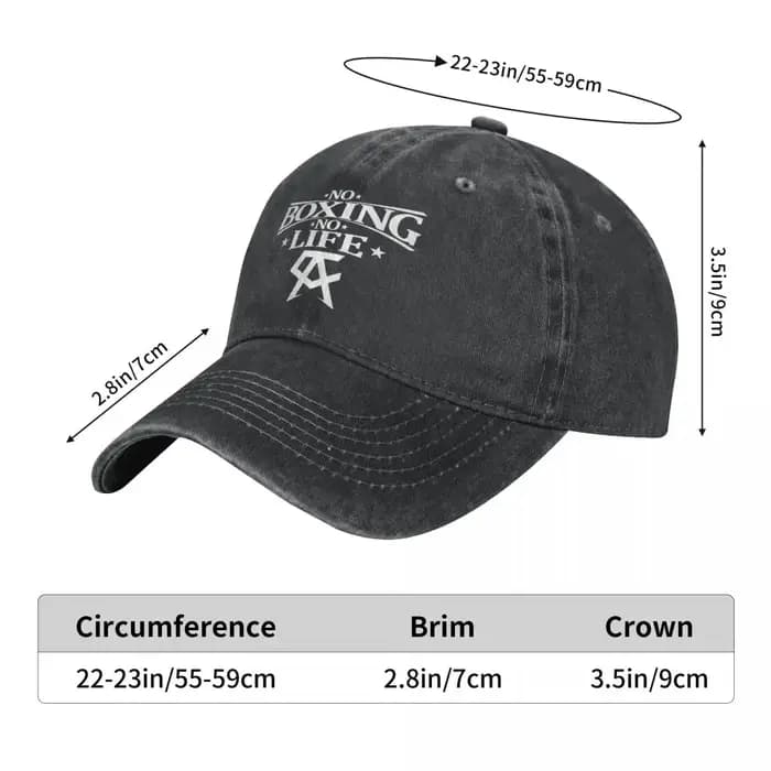 CanmirAlvarez-Casquette de baseball délavée réglable pour hommes