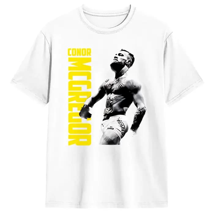 Conor Mcgregor Notorious T-shirts en coton 100% Hip Hop pour hommes
